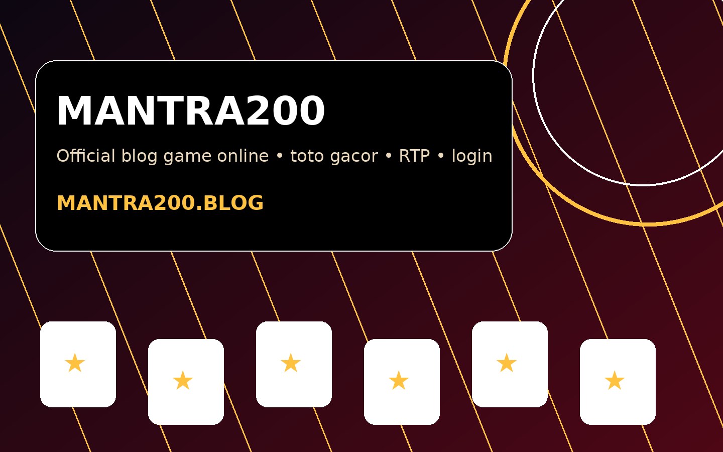 MANTRA200 official blog